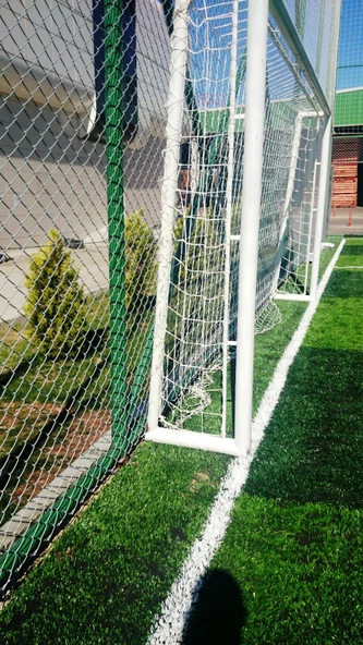 Adelinspor 2,20*4,5*0,60 m Diomond Metal Halı Saha Kale Direği - 7