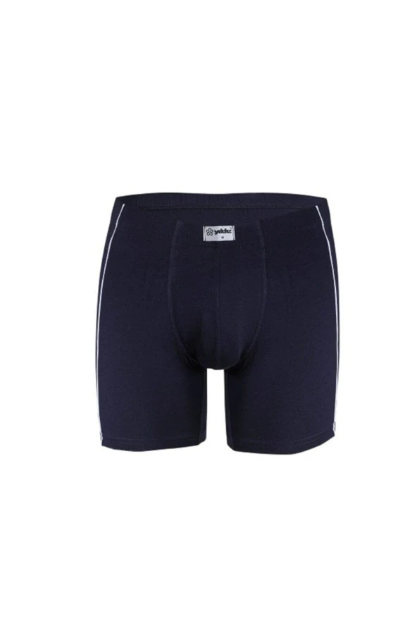 Erkek Lacivert Modal Biyeli Boxer 108