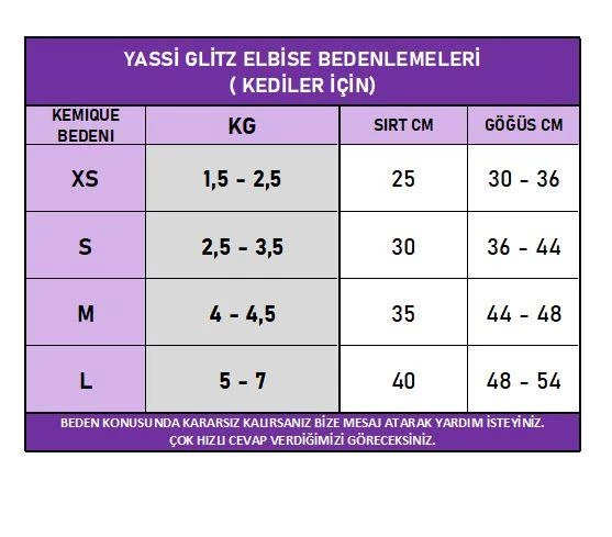 Yassi Glitz Köpek Elbisesi, Köpek Kıyafeti - 4