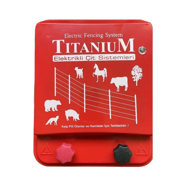 Titanium Night Shock 30KA Elektirikli Çit Sistemi Set-1 30000 Volt - Resim 2