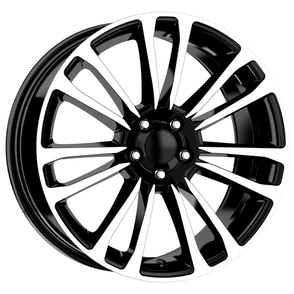 R1 Wheels 17 inç 4*100 ET39 Siyah Jant Takımı (J-544)