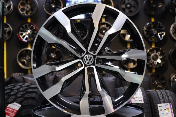 R1 Wheels 20 inç 5*112 ET35 Siyah Jant Takımı (J-560)