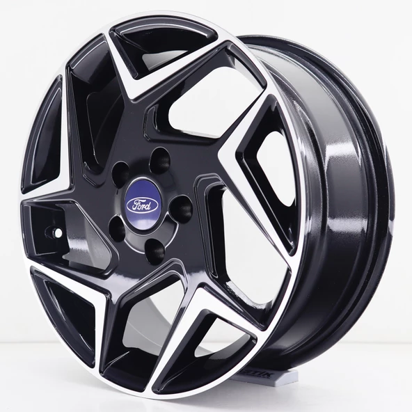 R1 Wheels 16 inç 5*108 ET35 Siyah Jant Takımı (J-570)