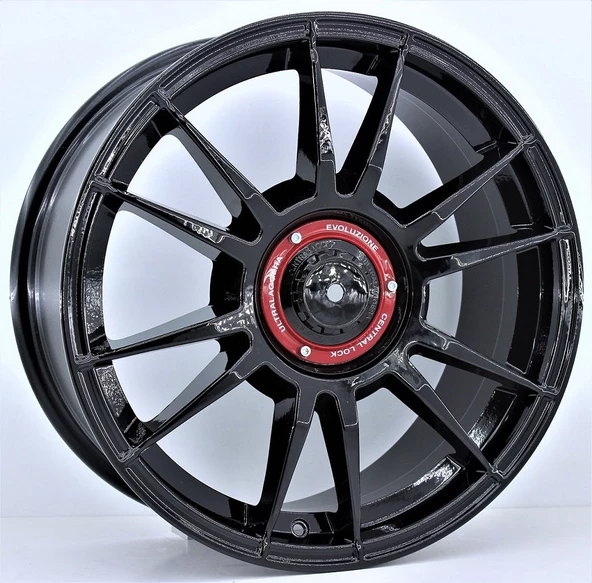 R1 Wheels 18 inç 5*112 ET35 Siyah Jant Takımı (J-601)