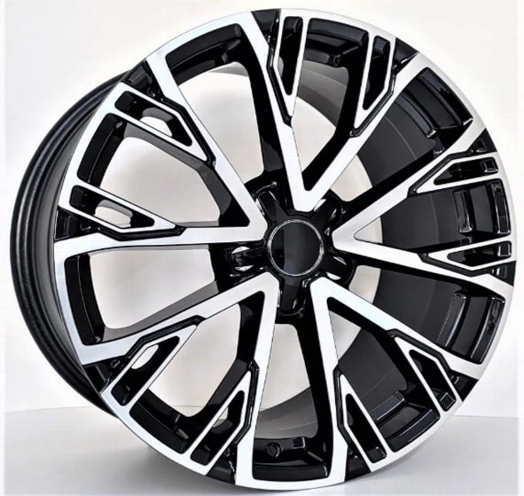 R1 Wheels 18 inç 5*112 ET35 Siyah Jant Takımı (J-587) ürün görseli