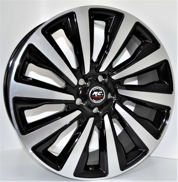 R1 Wheels 22 inç 5*108 ET45 Siyah Jant Takımı (J-592)