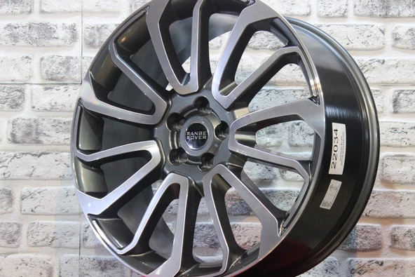 R1 Wheels 22 inç 5*120 ET45 Füme Jant Takımı (J-595)