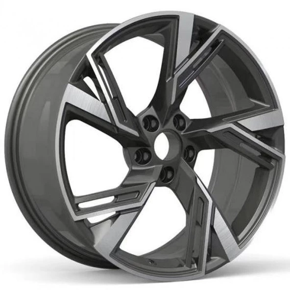 R1 Wheels 20 inç 5*112 ET35 Füme Jant Takımı (J-582)