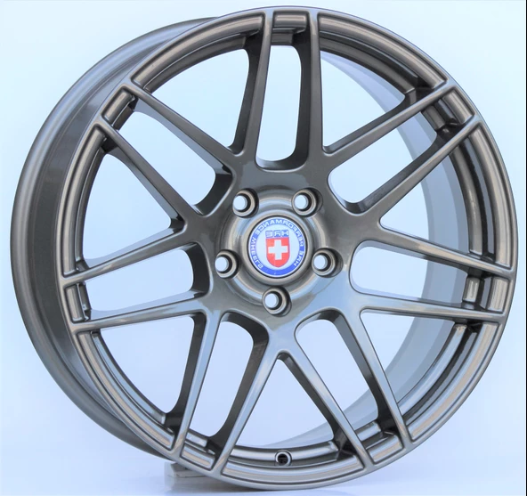 R1 Wheels 19 inç 5*112 ET38 Füme Jant Takımı (J-617)