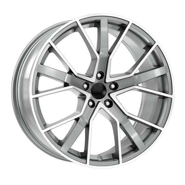 R1 Wheels 19 inç 5*112 ET29 Füme Jant Takımı (J-638)