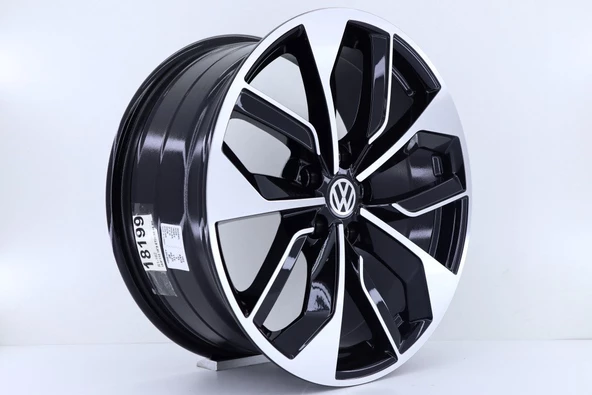 R1 Wheels 18 inç 5*112 ET35 Siyah Jant Takımı (J-646)