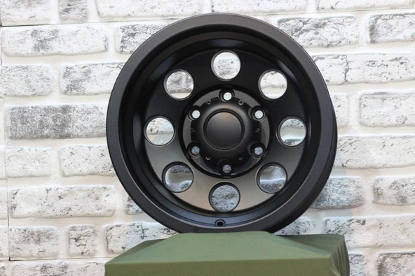 R1 Wheels 15 inç 6*139.7 ET44 Mat Siyah Jant Takımı (J-644)