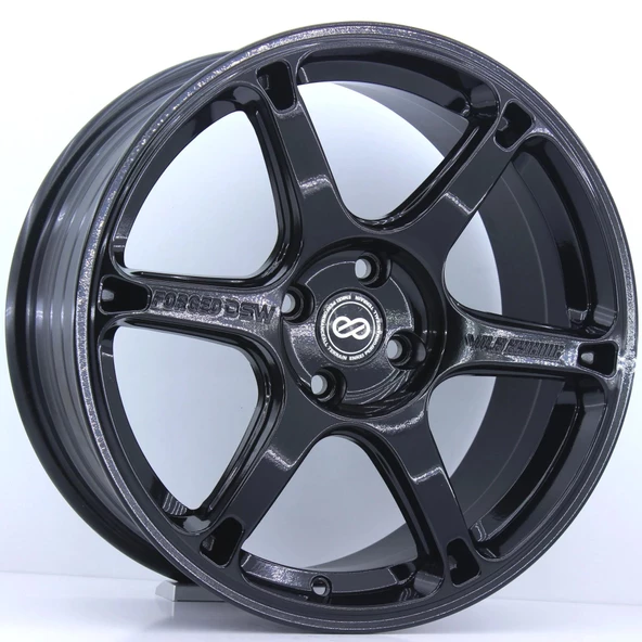 R1 Wheels 17 inç 5*100 ET35 Siyah Jant Takımı (J-688)