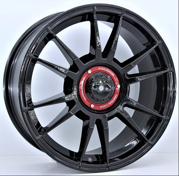 R1 Wheels 18 inç 5*100 ET35 Siyah Jant Takımı (J-705)
