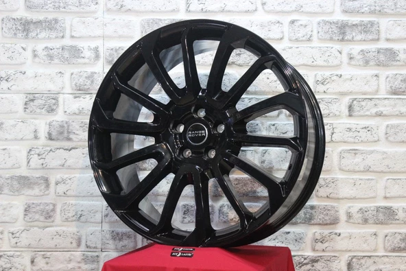 R1 Wheels 22 inç 5*120 ET45 Siyah Jant Takımı (J-695)