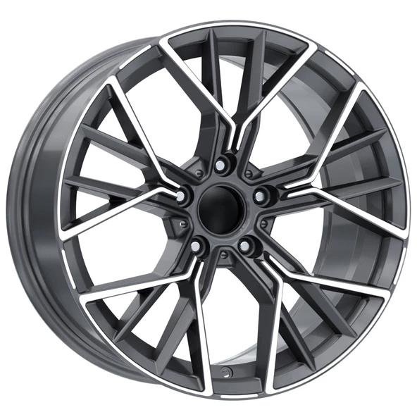 R1 Wheels 20 inç 5*120 ET30 Füme Jant Takımı (J-712)