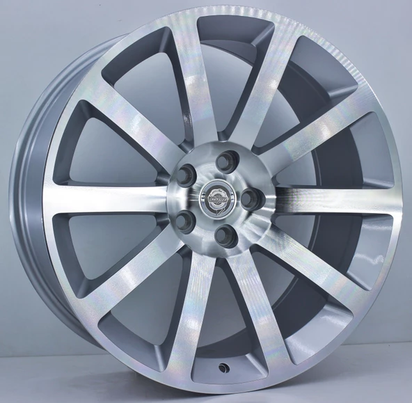 R1 Wheels 20 inç 5*115 ET26 Metalik Gri Jant Takımı (J-725)
