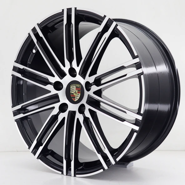 R1 Wheels 20 inç 5*130 ET68 Siyah Jant Takımı (J-739)