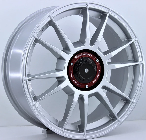 R1 Wheels 18 inç 5*100 ET35 Metalik Gri Jant Takımı (J-734)