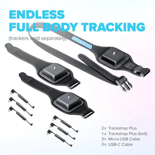 Rebuff Reality Trackstraps Plus - 20+ Saat Oynatma Süresi İçin (Sadece Aksesuar) - 3