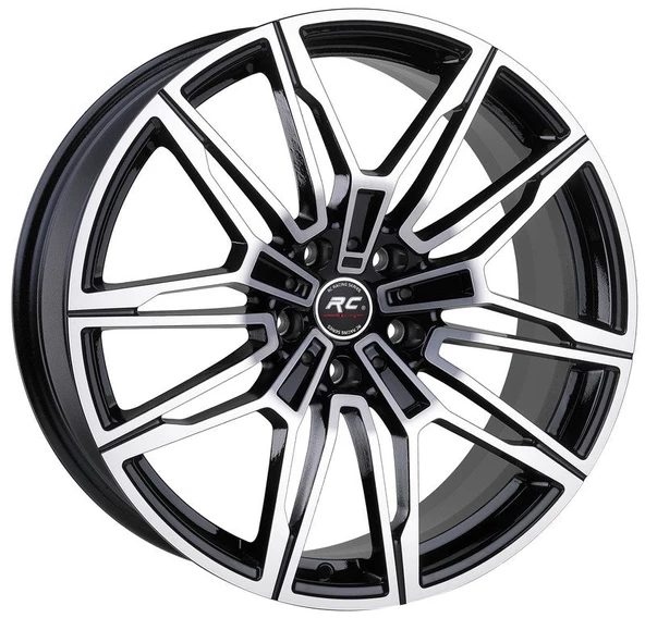 R1 Wheels 20 inç 5*120 ET30 Siyah Jant Takımı (J-745)