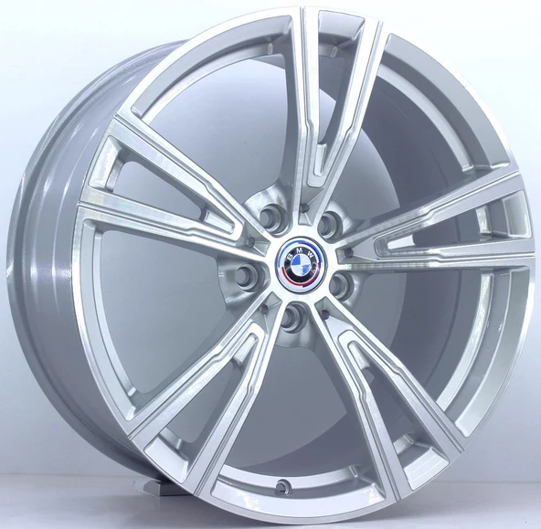 R1 Wheels 19 inç 5*120 ET40 Metalik Gri Jant Takımı (J-757)