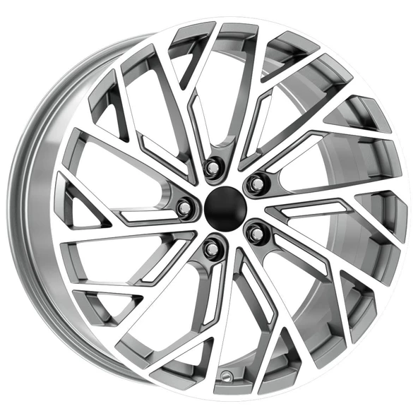 R1 Wheels 19 inç 5*112 ET35 Füme Jant Takımı (J-770)
