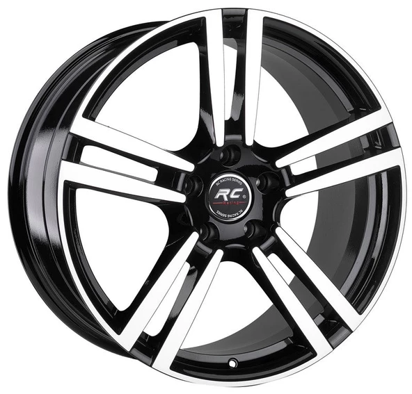R1 Wheels 21 inç 5*130 ET50 Siyah Jant Takımı (J-809)