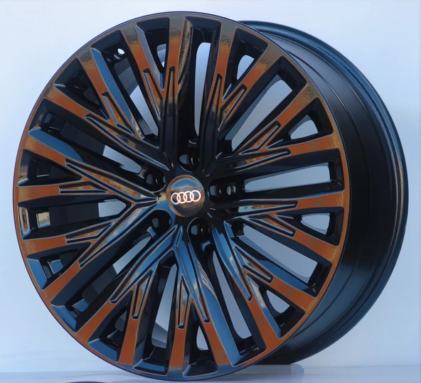 R1 Wheels 20 inç 5*112 ET35 Siyah Jant Takımı (J-823)