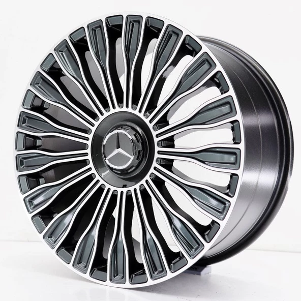 R1 Wheels 20 inç 5*112 ET48 Füme Jant Takımı (J-820)