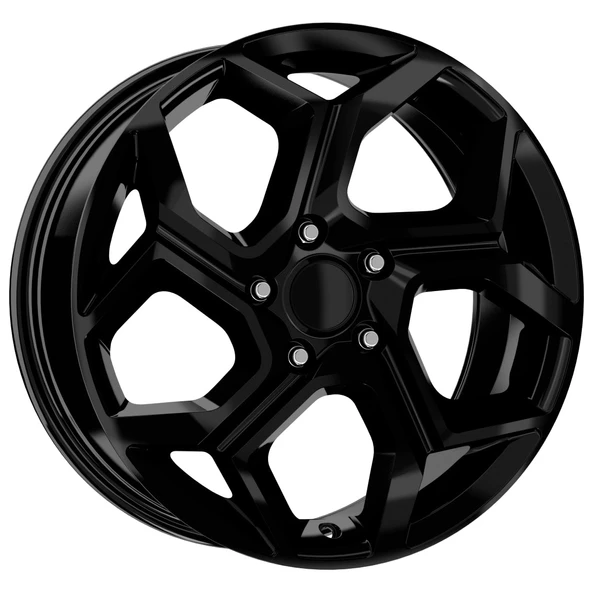 R1 Wheels 17 inç 4*108 ET40 Parlak Siyah Jant Takımı (J-856)