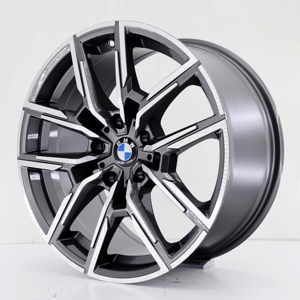 R1 Wheels 20 inç 5*120 ET40 Füme Jant Takımı (J-863)