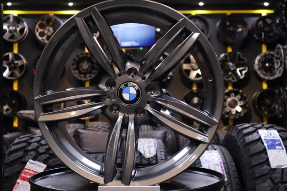 R1 Wheels 19 inç 5*120 ET40 Füme Jant Takımı (J-839)