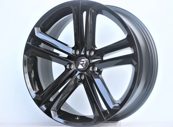 R1 Wheels 19 inç 5*112 ET42 Siyah Jant Takımı (J-854)