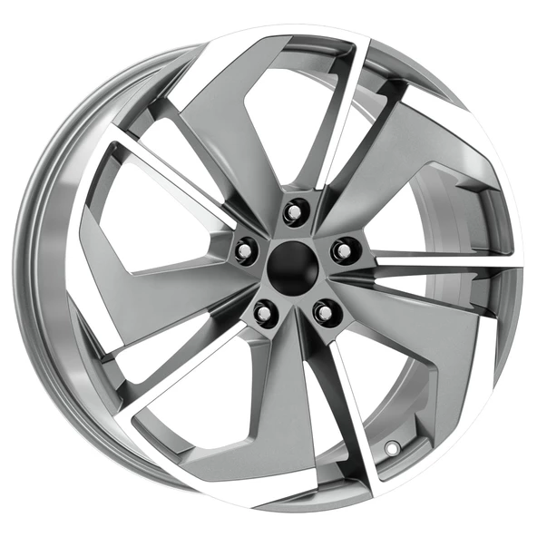 R1 Wheels 19 inç 5*112 ET45 Füme Jant Takımı (J-858)
