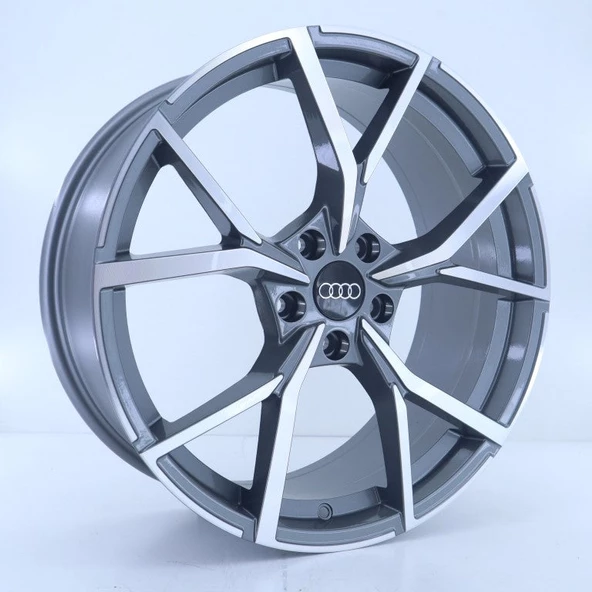 R1 Wheels 19 inç 5*112 ET45 Füme Jant Takımı (J-884)