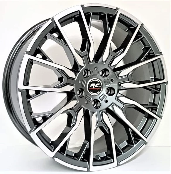 R1 Wheels 19 inç 5*112 ET30 Füme Jant Takımı (J-915)