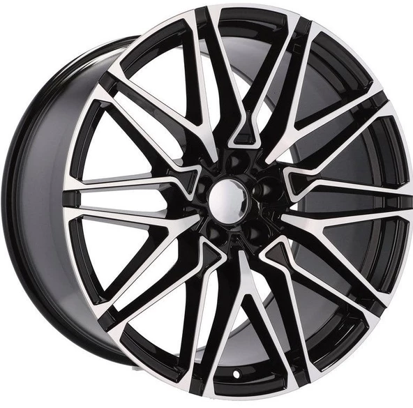 R1 Wheels 21 inç 5*112 ET43 Siyah Jant Takımı (J-911)