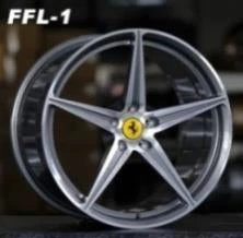 R1 Wheels 20 inç 5*114.3 ET35 Parlak Siyah Jant Takımı (J-936)