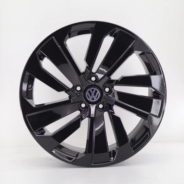 R1 Wheels 19 inç 5*112 ET35 Siyah Jant Takımı (J-1001)