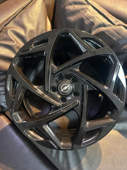 R1 Wheels 18 inç 5*105 ET45 Siyah Jant Takımı (J-987)