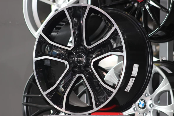 R1 Wheels 20 inç 5*108 ET45 Siyah Jant Takımı (J-1011)