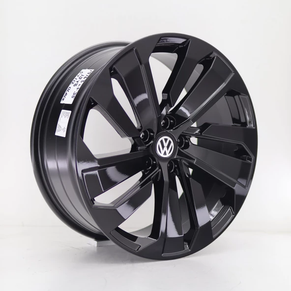 R1 Wheels 19 inç 5*114.3 ET40 Siyah Jant Takımı (J-1002)