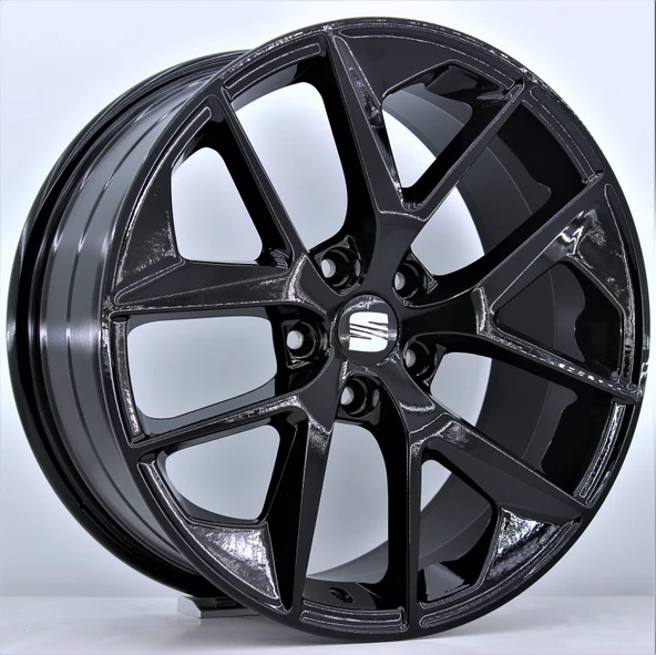 R1 Wheels 18 inç 5*112 ET35 Siyah Jant Takımı (J-1029)