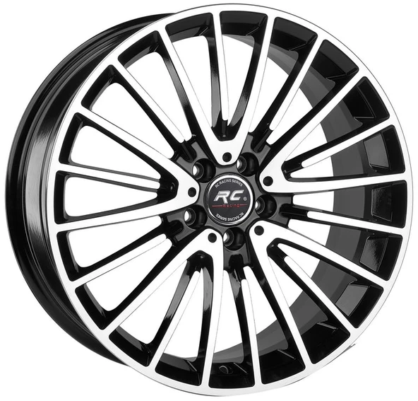 R1 Wheels 21 inç 5*112 ET48 Siyah Jant Takımı (J-1099) - 1