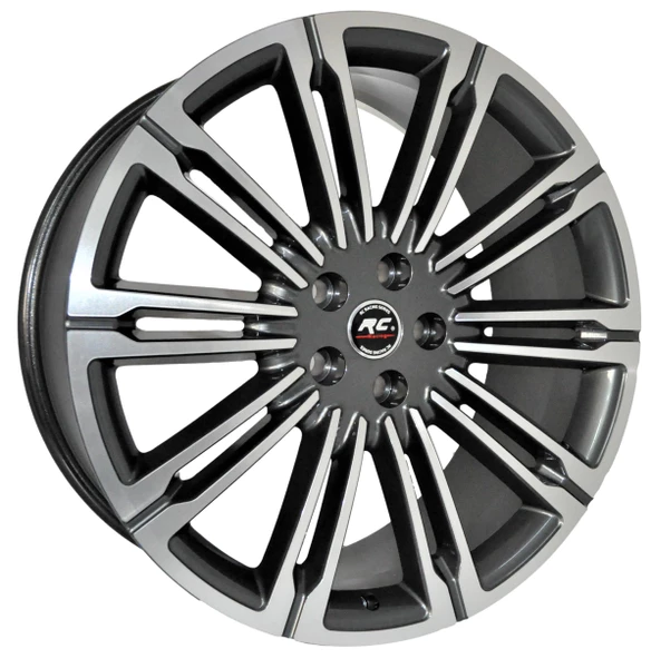 R1 Wheels 22 inç 5*120 ET45 Füme Jant Takımı (J-1116)