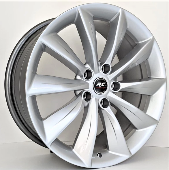 R1 Wheels 19 inç 5*114.3 ET38 Metalik Gri Jant Takımı (J-1107)