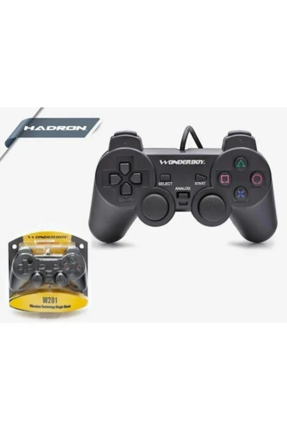 Wonderboy Analog Bilgisayar Usb Oyun Kolu W201 - 2