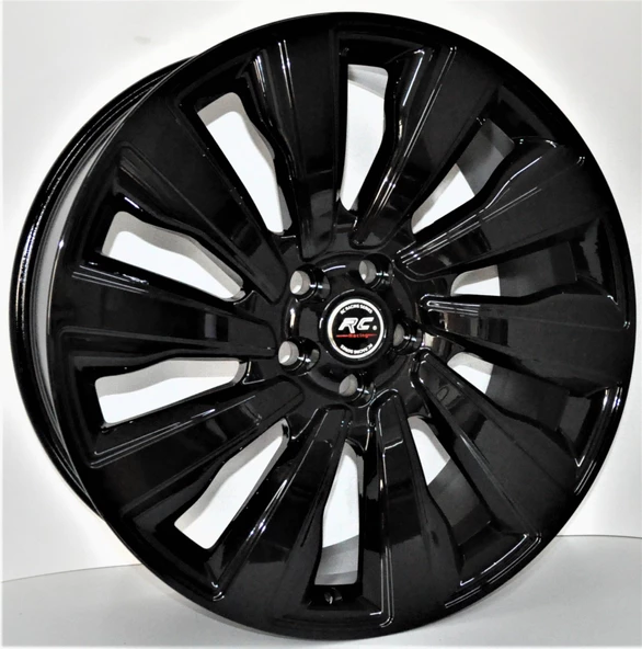R1 Wheels 22 inç 5*120 ET45 Siyah Jant Takımı (J-1117)