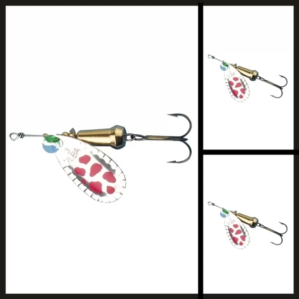 Uyguna-Yakala Gümüş/kırmızı No:3 95ar3 Ilba Spark Eco-KAŞ.220 - Resim 2